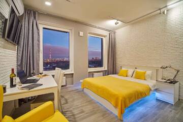  Апартаменты улучшенные Loft 450 в Апартаментах Апарт-отель Sky Garden